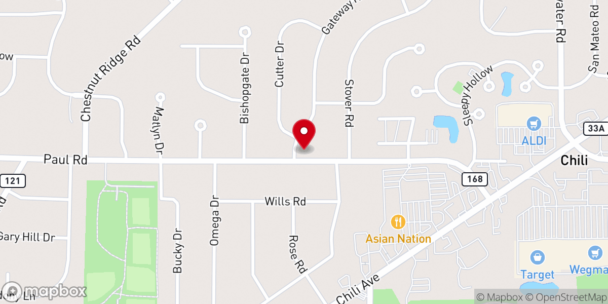 Map showing location of Doves Mission Ministry Inc