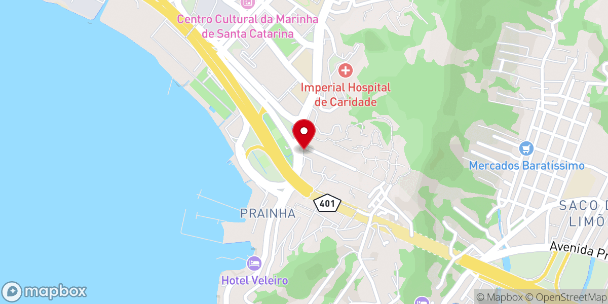 Map showing location of Paróquia Santa Teresinha Menino Jesus