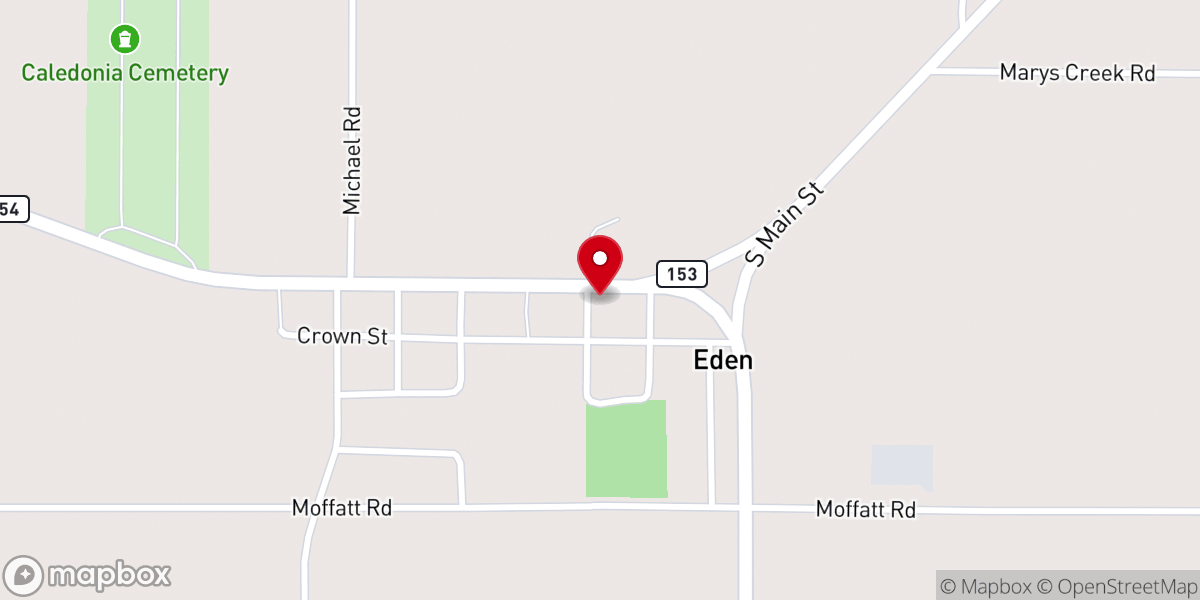 Map showing location of Loyalty Missionary Baptist Church