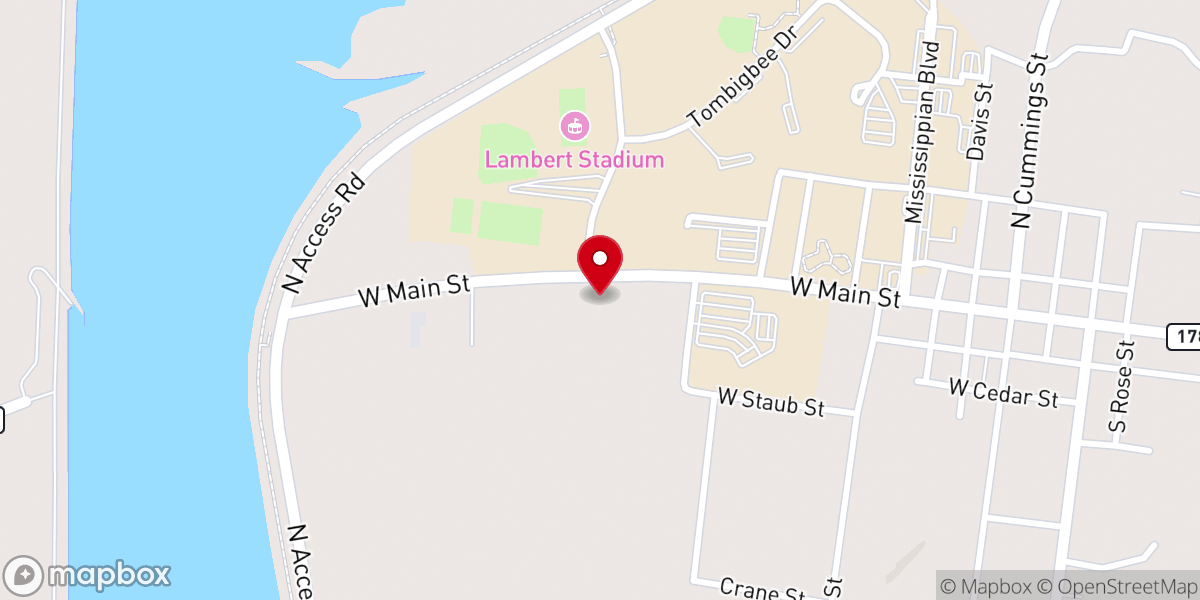 Map showing location of ICC Wesley Foundation
