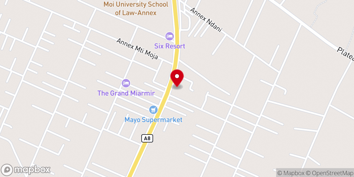 Map showing location of AIC Fellowship Annex