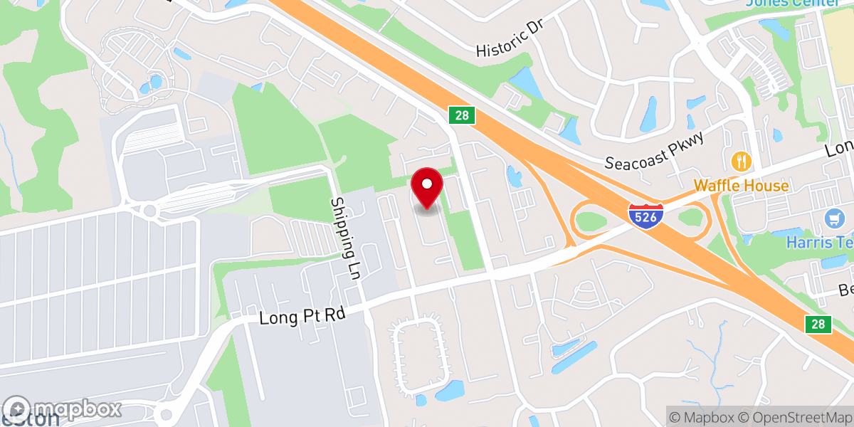Map showing location of Life Community Church