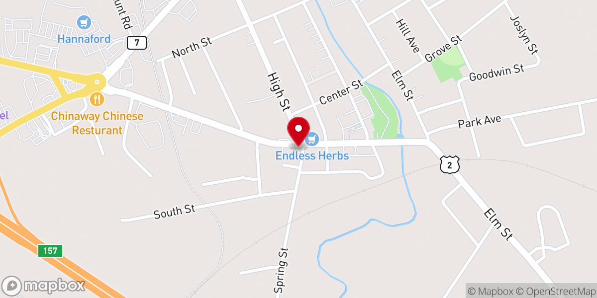 Map showing location of Peoples United Methodist Church