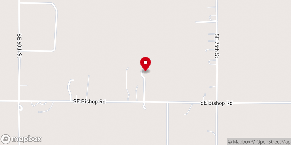 Map showing location of Cache Creek Cowboy Church