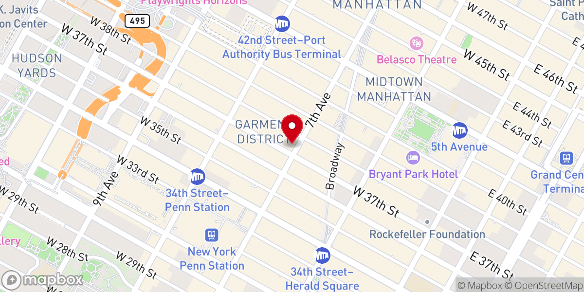 Map showing location of Emunah Awareness a NJ Nonprofit Corporation