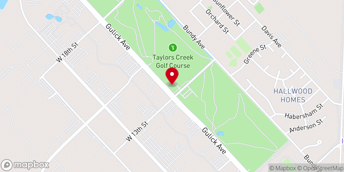 Map showing location of Victory Chapel