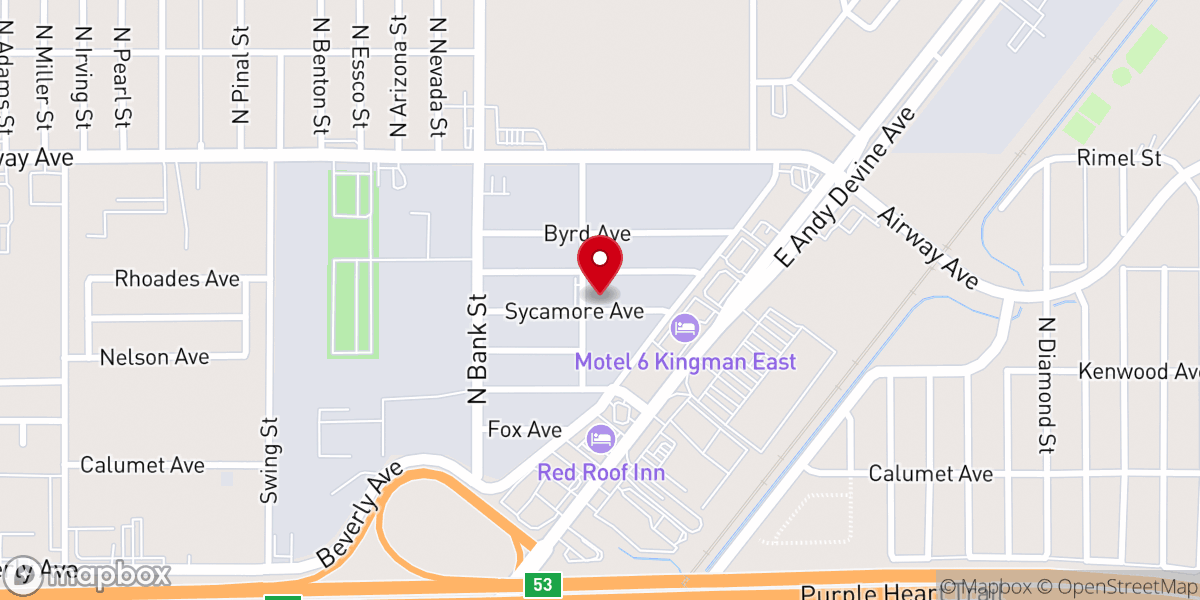 Map showing location of Cornerstone Mission Project