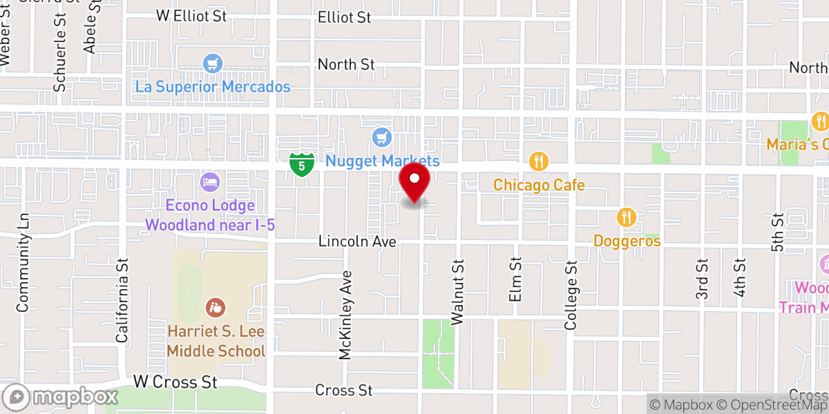 Map showing location of St John's Preschool