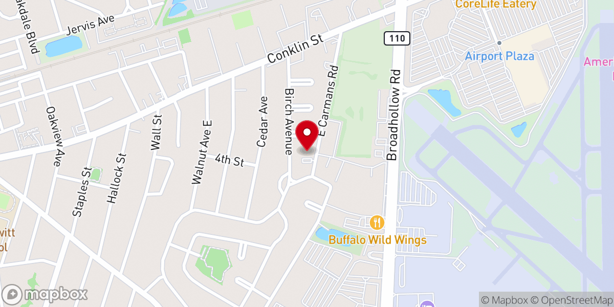 Map showing location of Christian Community Church