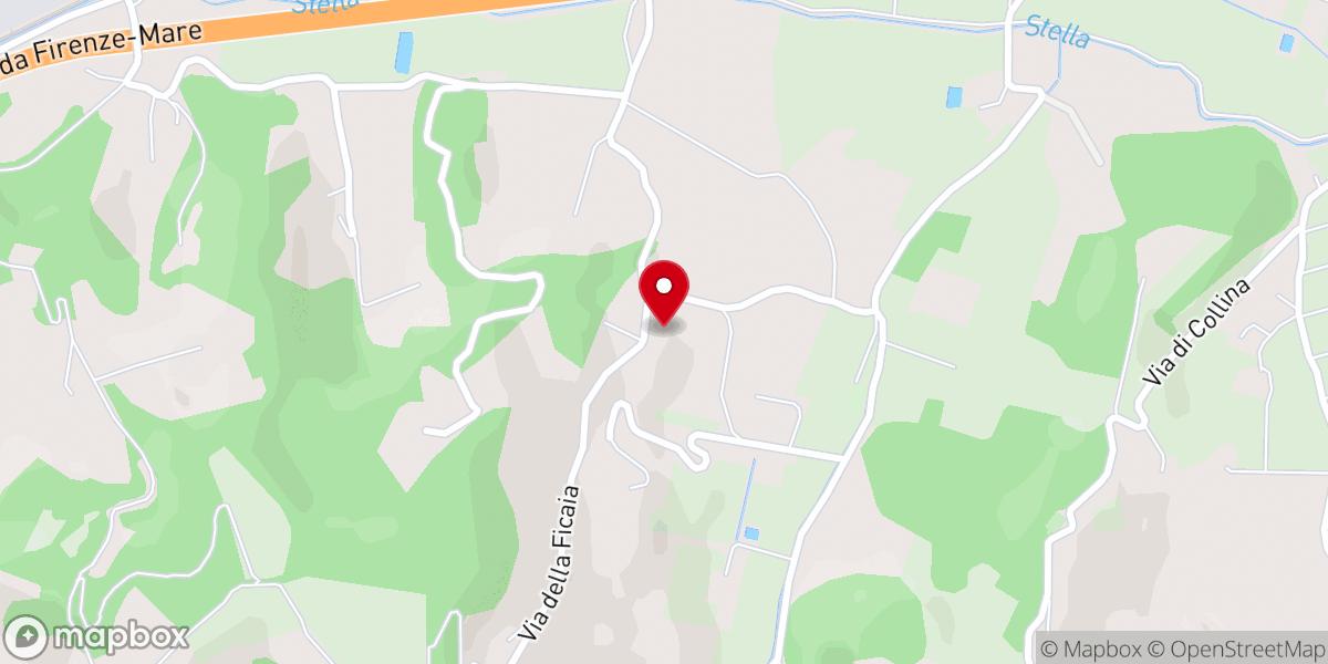 Map showing location of Chiesa di San Michele Arcangelo al Gabbiano