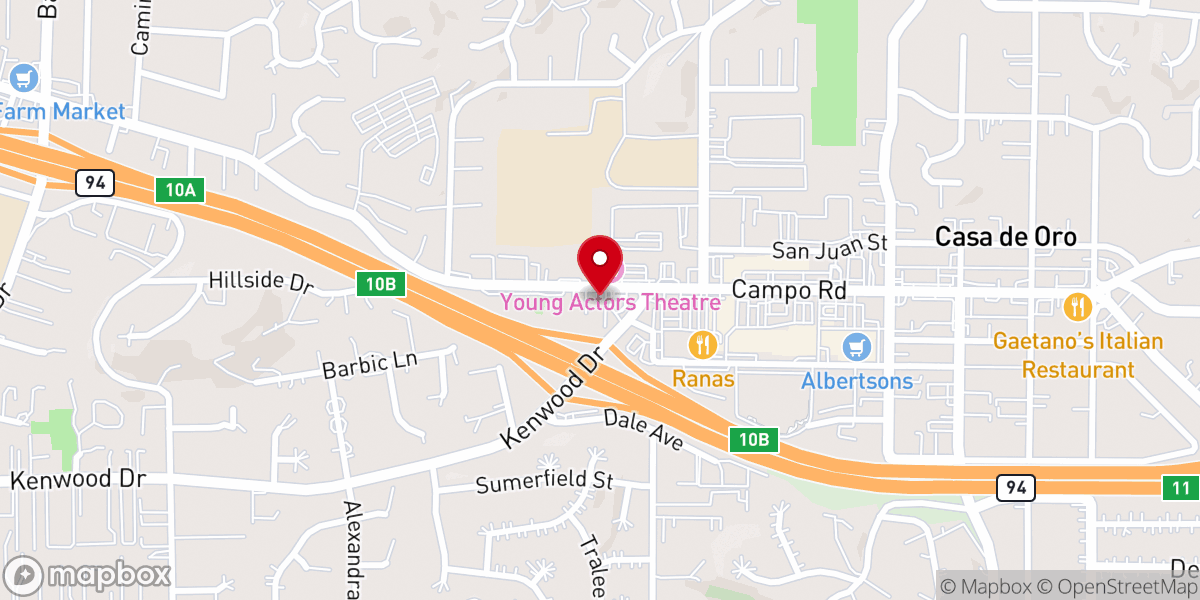 Map showing location of IGLESIA DDPMI SPRING VALLEY