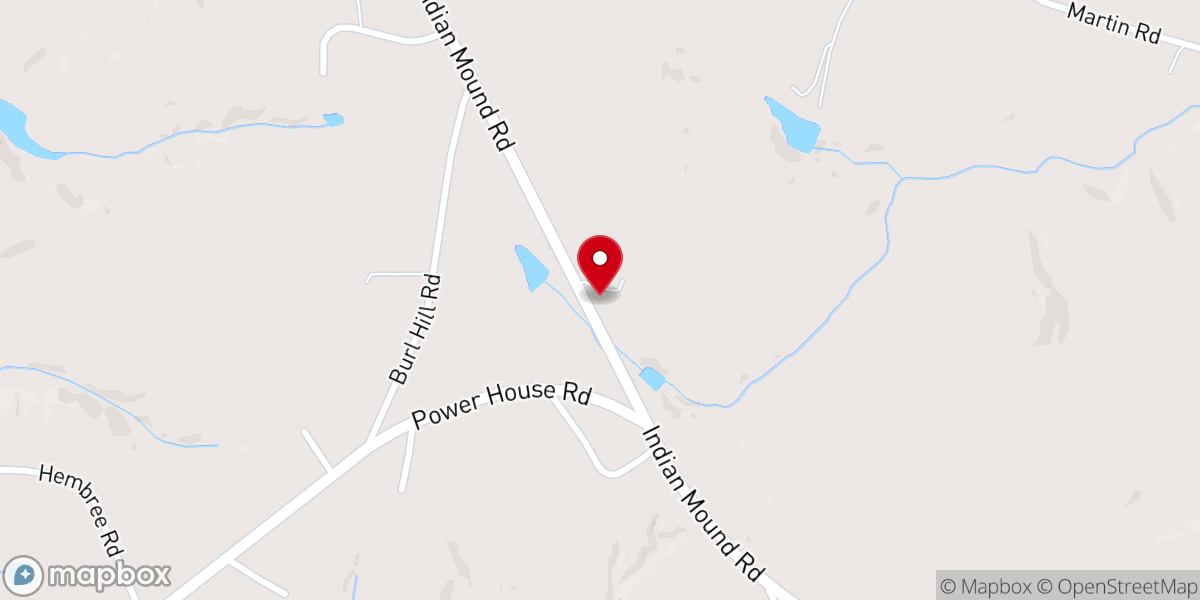 Map showing location of Christian Hope Baptist Church