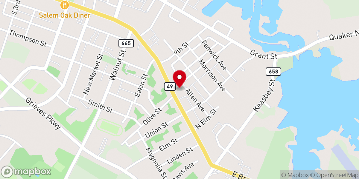 Map showing location of Soul Saving Ministries of the Apostolic Faith Inc