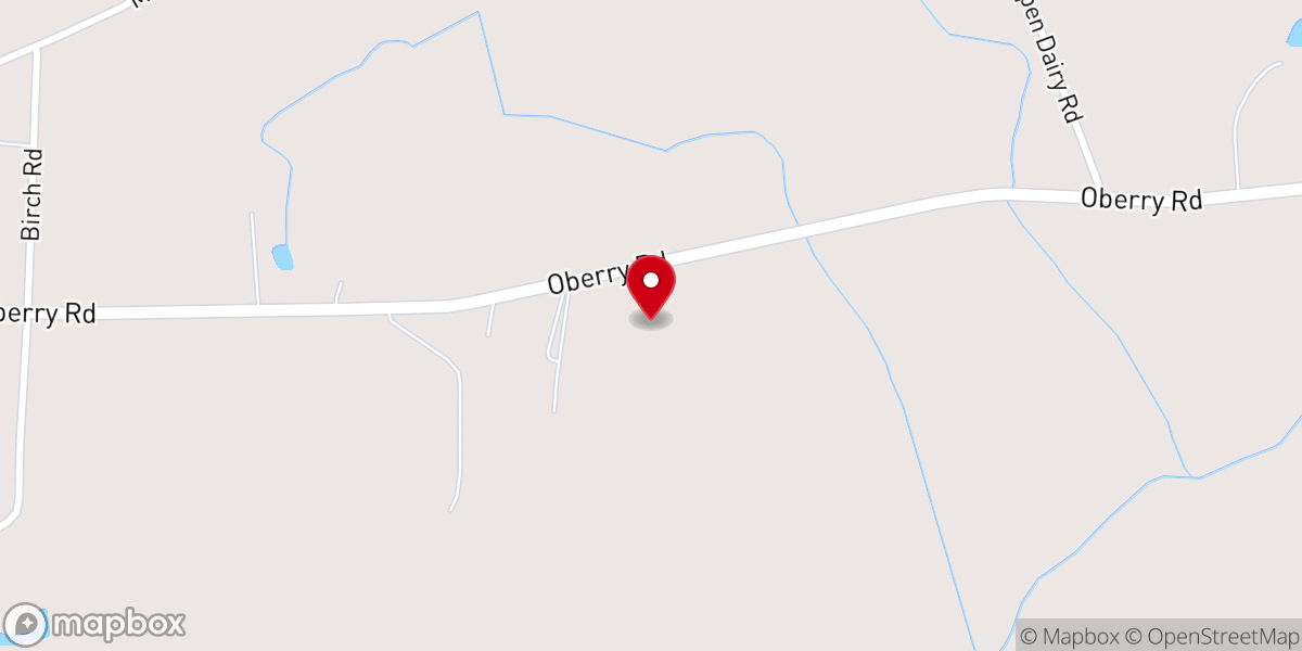 Map showing location of Rhodes Church