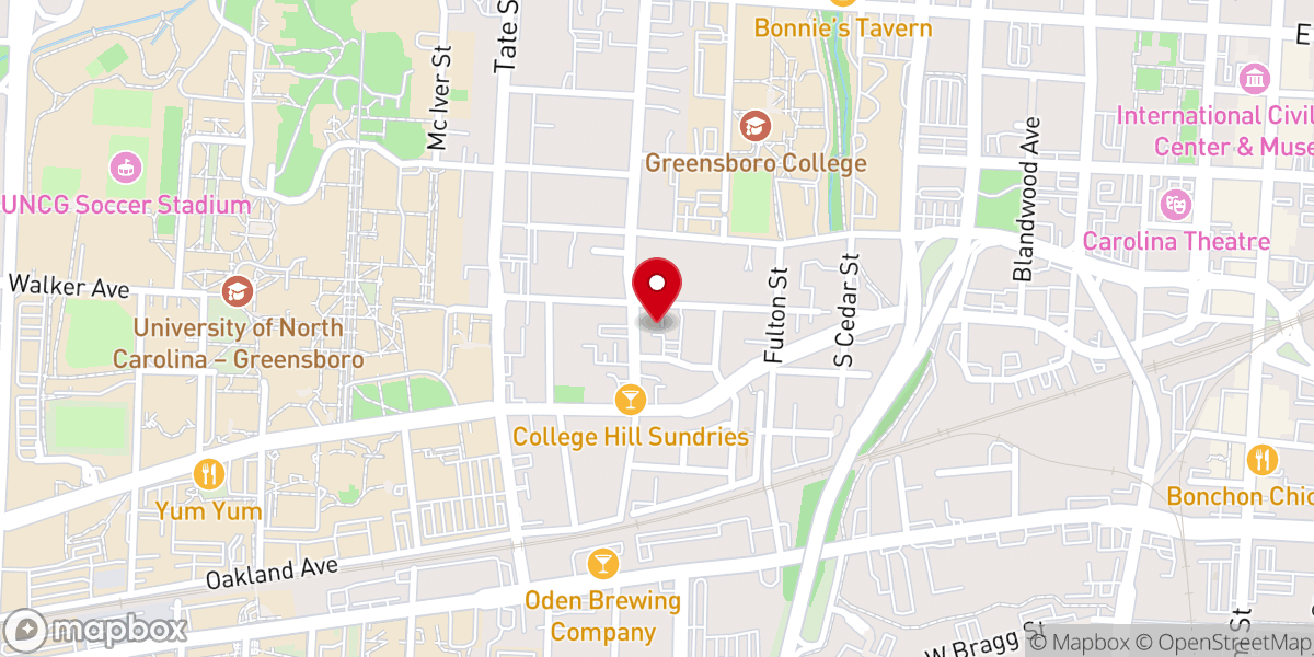 Map showing location of Citadel of Praise Church & Campus Ministries