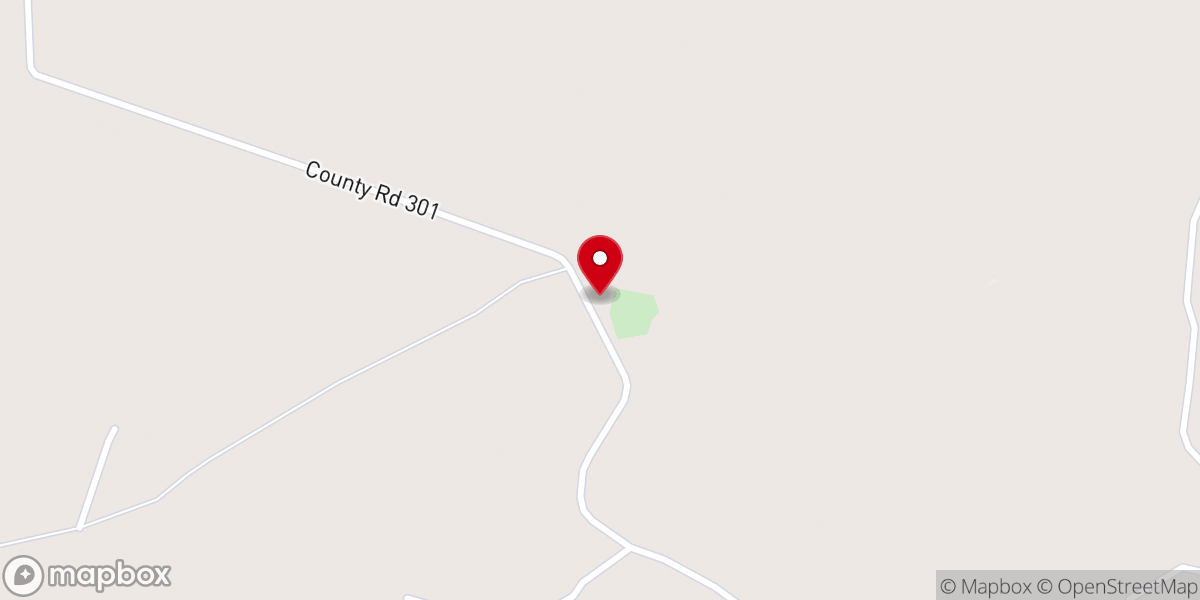 Map showing location of Rock House Church