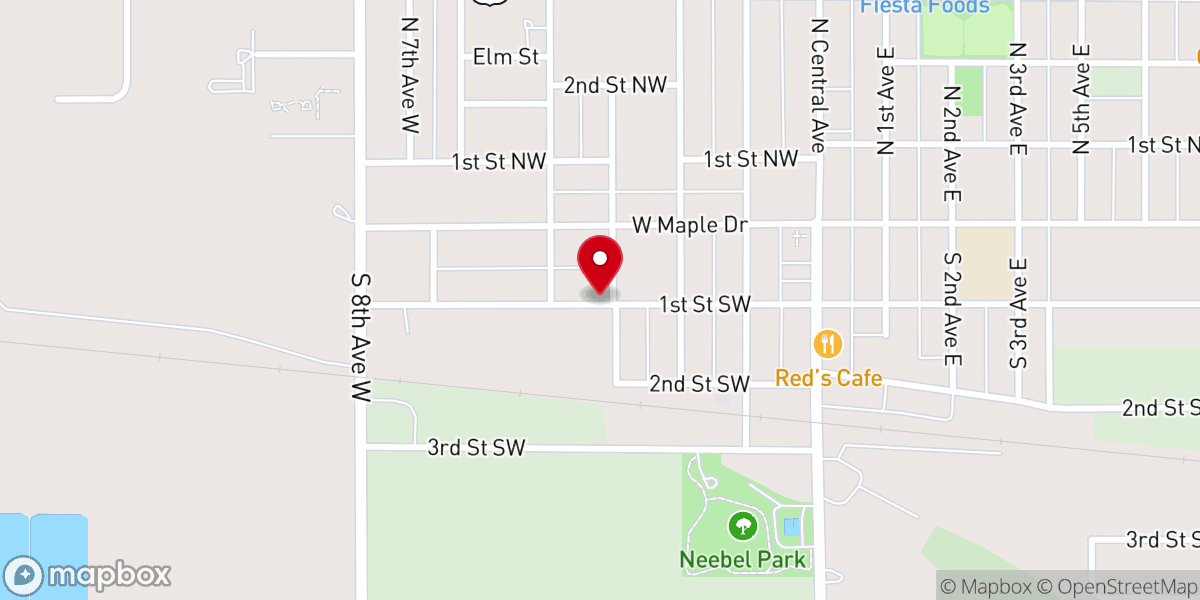 Map showing location of Reformation Gospel Ministries