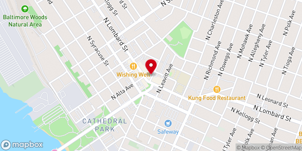 Map showing location of Weddinglandia | PDX Wedding Chapel