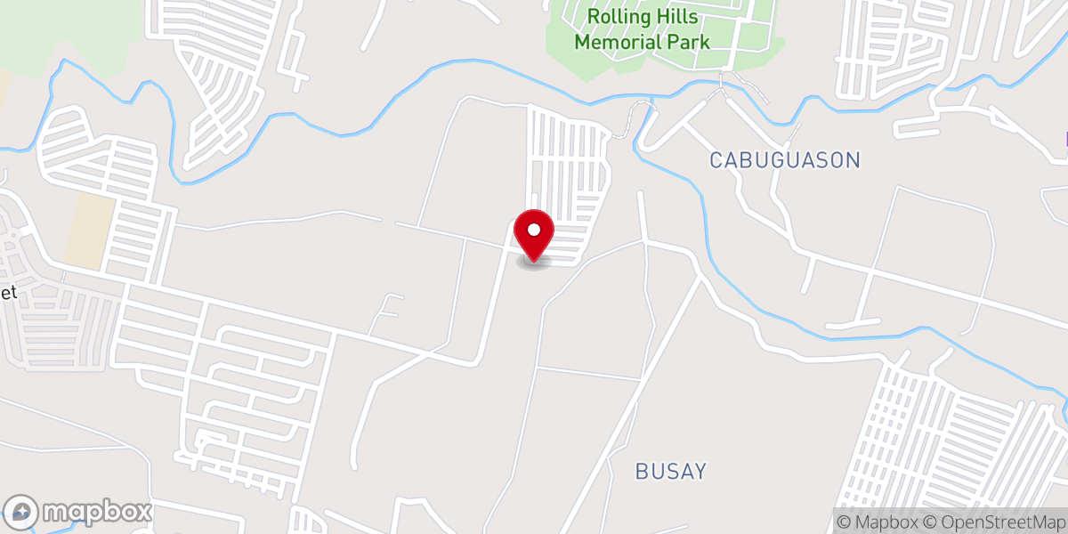 Map showing location of San Antonio De Padua Parish