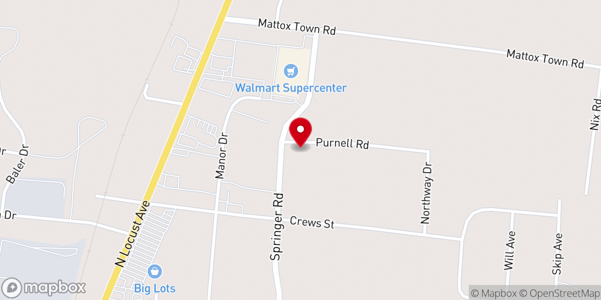 Map showing location of Bible Truth Ministries
