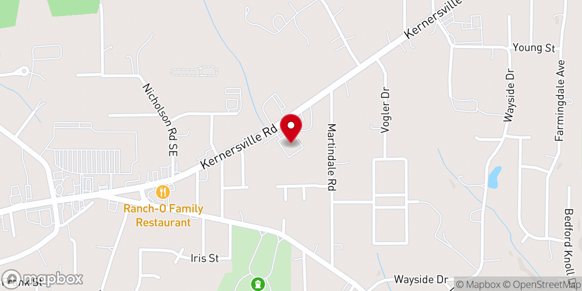 Map showing location of Praise Assembly Church Ministries