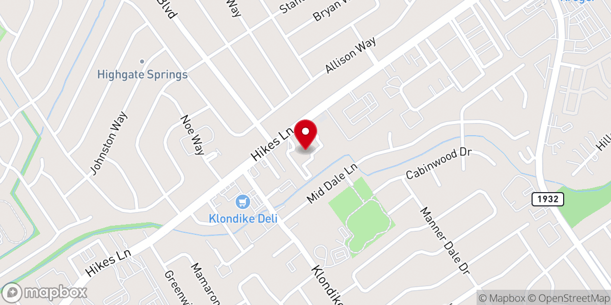 Map showing location of St. Michael Orthodox Church