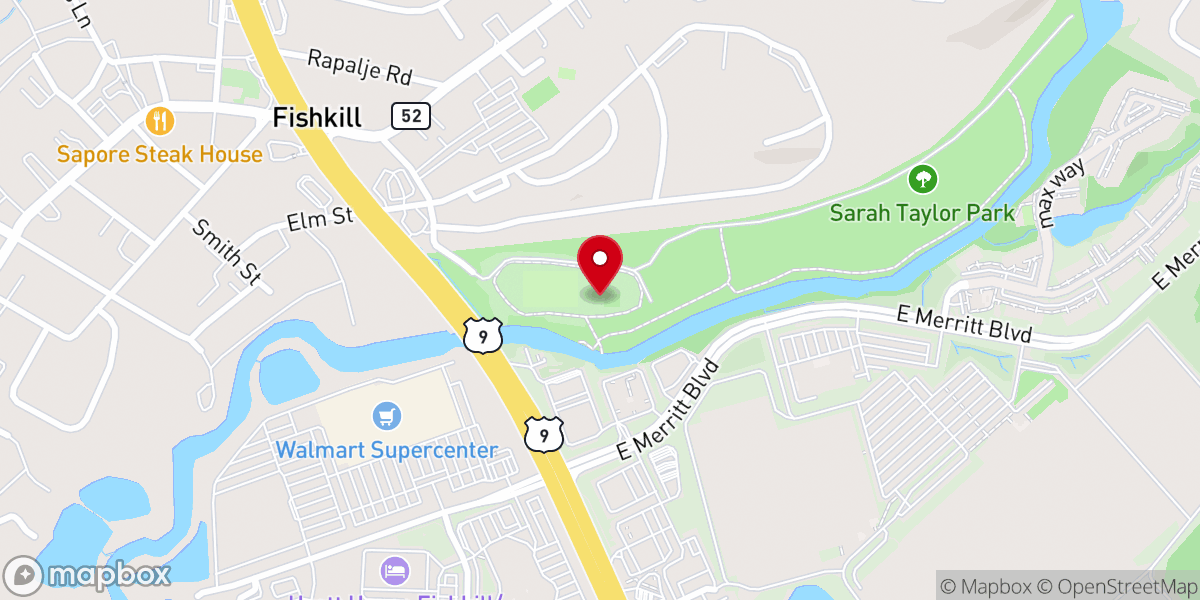 Map showing location of Sarah Taylor Park