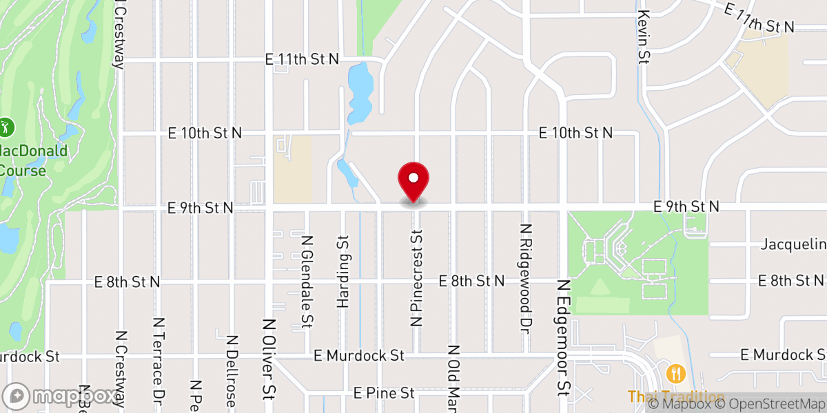 Map showing location of Catholic Resource Center-Midwest