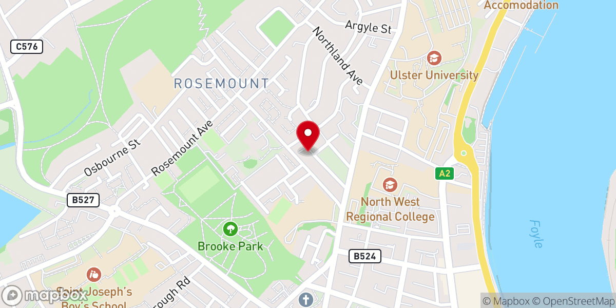 Map showing location of North West Methodist Mission