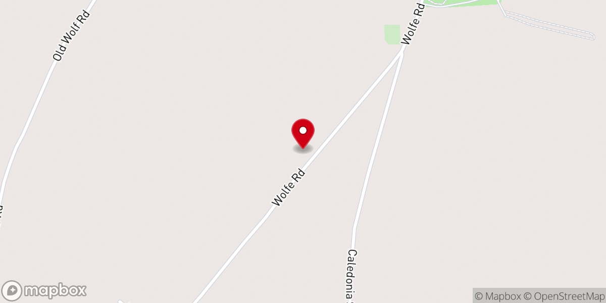 Map showing location of Brown Lee Church