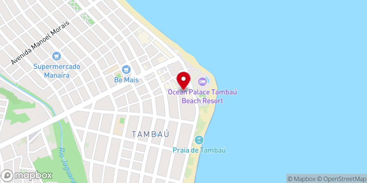 Map showing location of Paróquia Santo Antônio de Lisboa