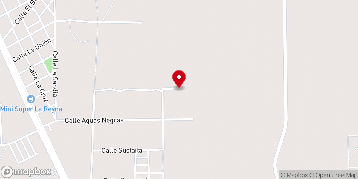 Map showing location of Iglesia Metodista Nuevo Pacto