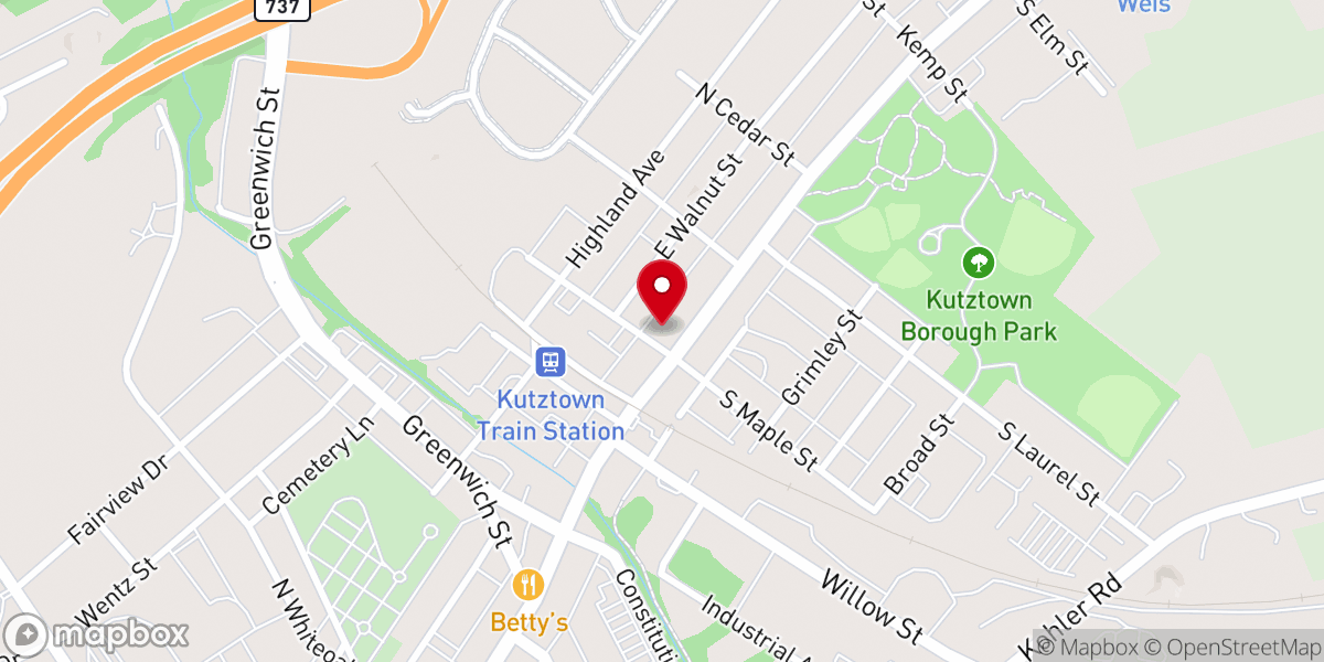 Map showing location of St John's Day Care Center