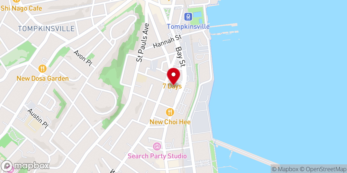 Map showing location of El Shaddai Missionary Church