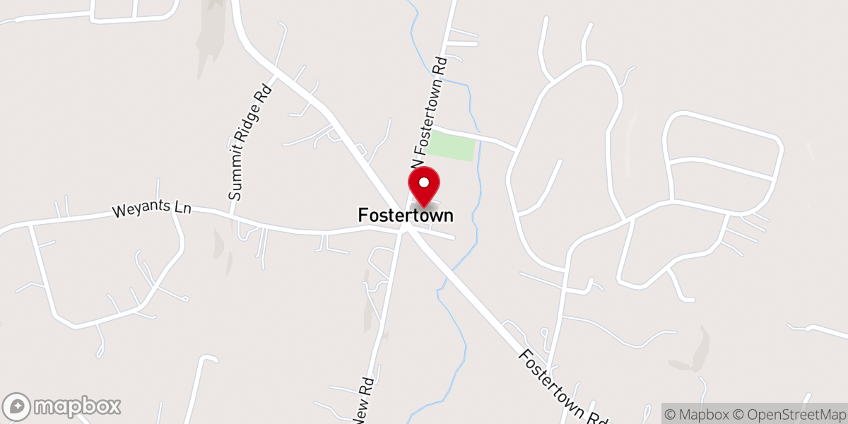 Map showing location of Hope Christian Church NY