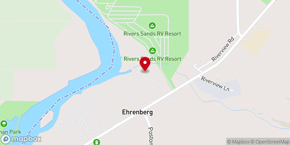 Map showing location of Parker Valley