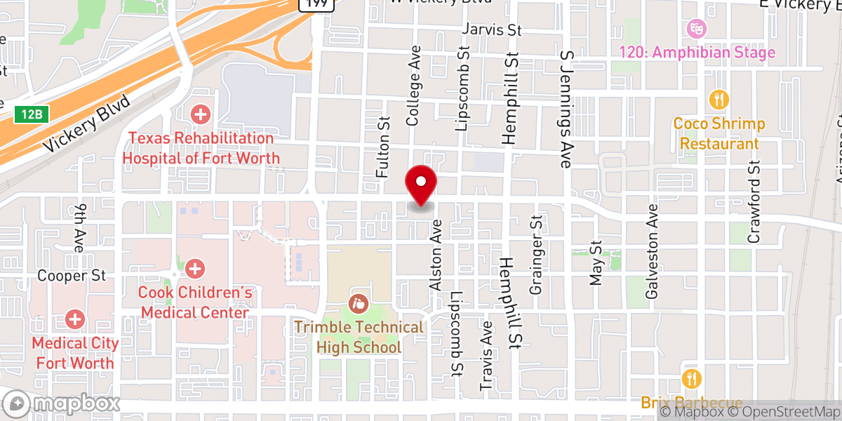 Map showing location of Saint Johns United Church of Christ