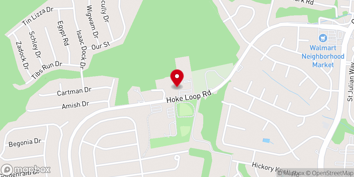 Map showing location of Family Life Center Clgi