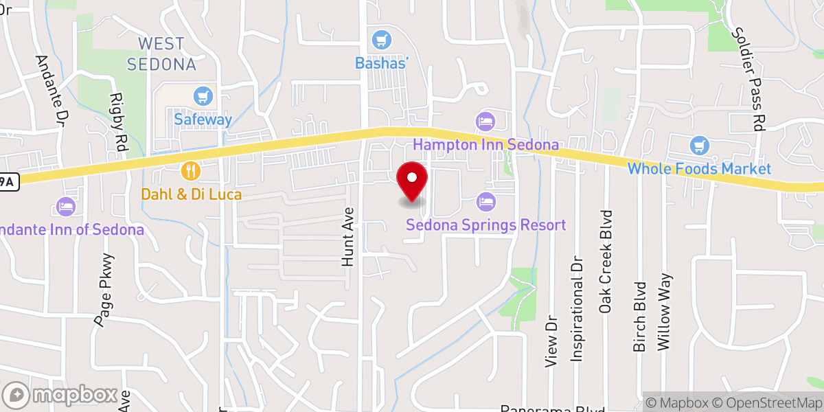 Map showing location of The Master's Bible Church
