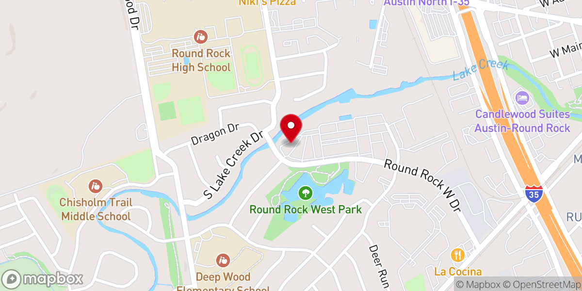 Map showing location of The Love Center Bible Fellowship Church