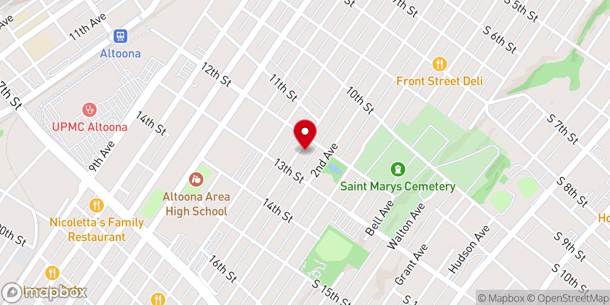 Map showing location of Jesus Jam