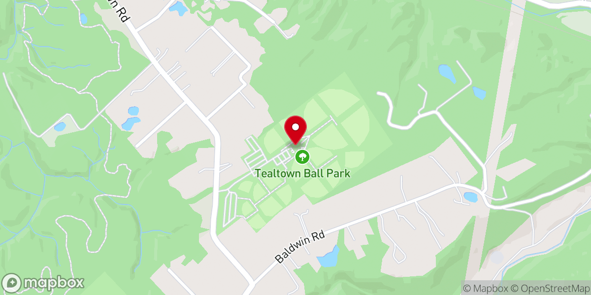 Map showing location of Mt Carmel Boosters