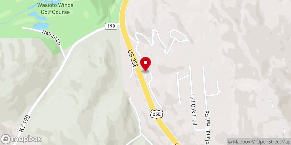 Map showing location of Moss Chapel