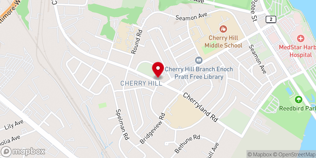 Map showing location of Saint Veronica Catholic Church