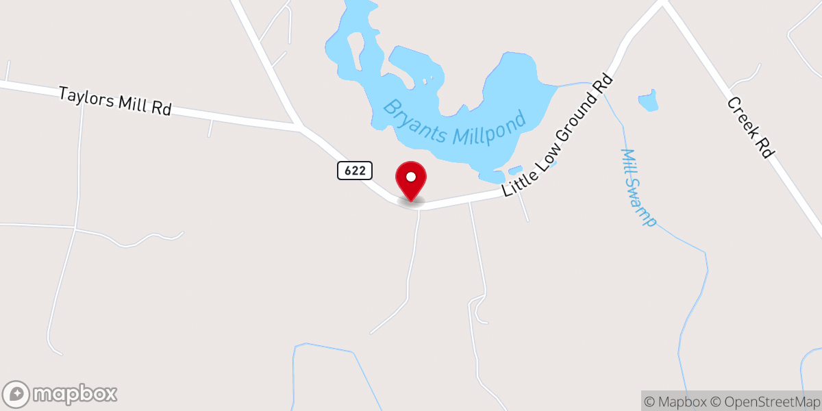 Map showing location of Grace Community Fellowship
