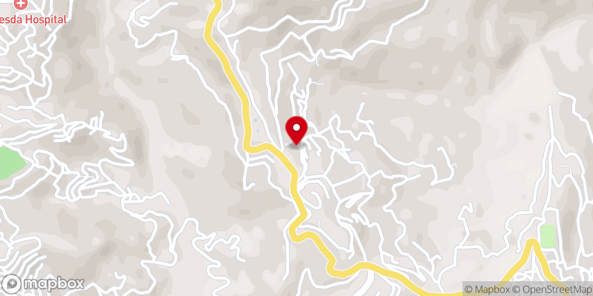 Map showing location of Ṭhuampui UPC Biak In