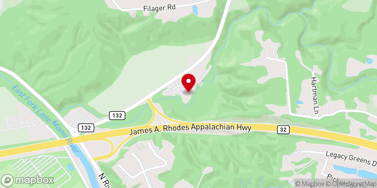 Map showing location of Norlyn Manor