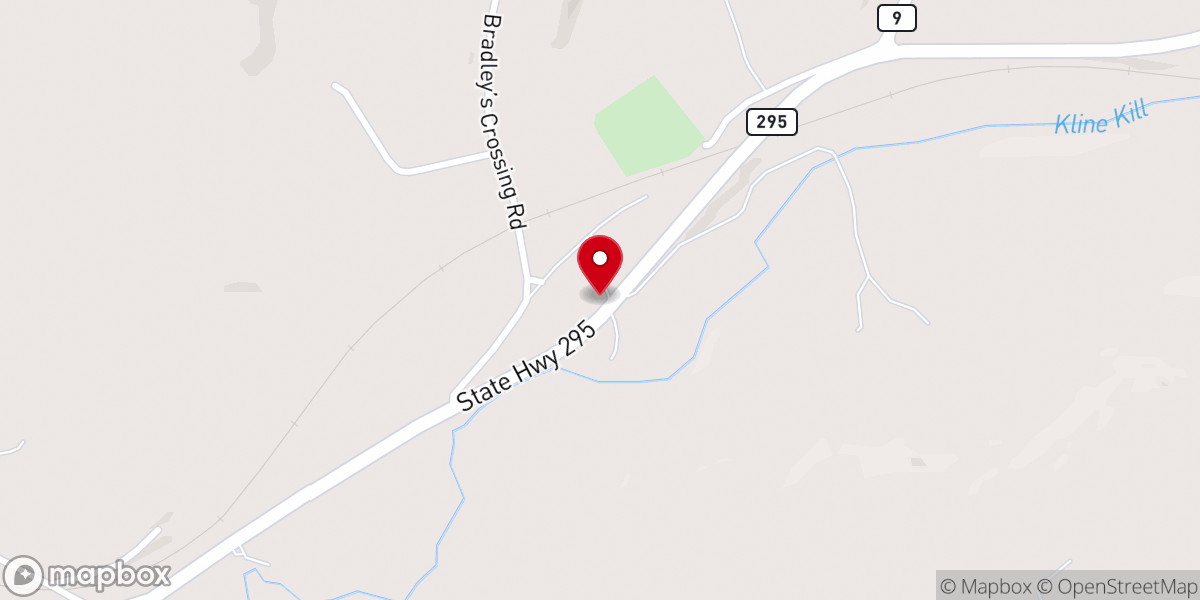 Map showing location of The Gnome Bistro