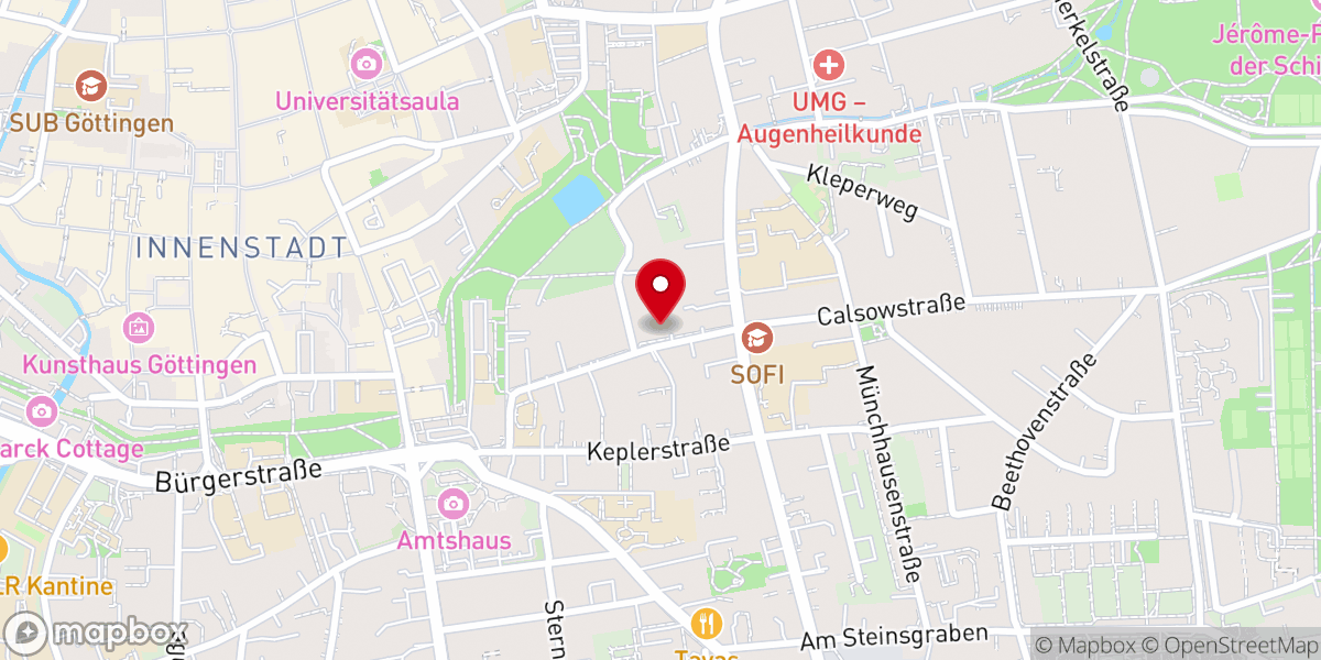 Map showing location of Ev.-luth. Kirchenkreis Göttingen-Münden