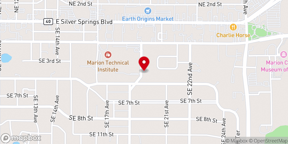Map showing location of Redeemer Community Church PCA